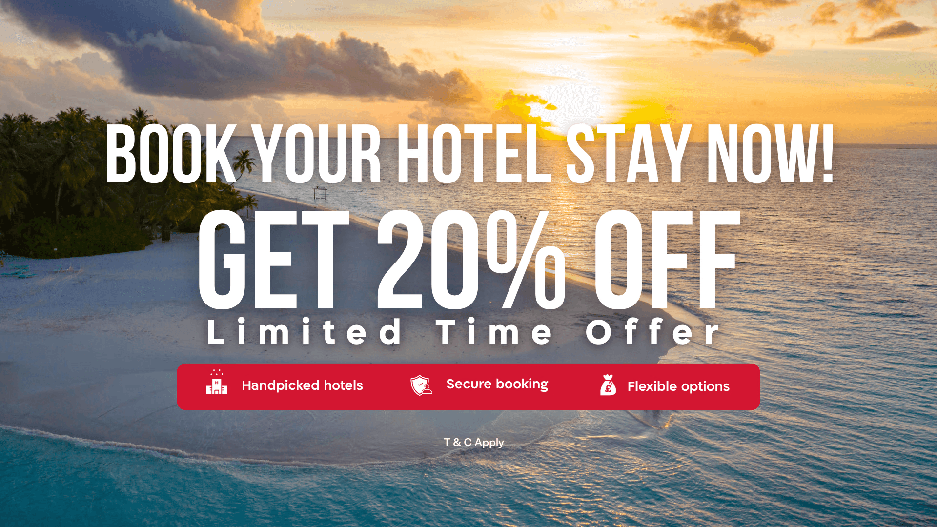 Hotel deal poster - Special offers and discounts